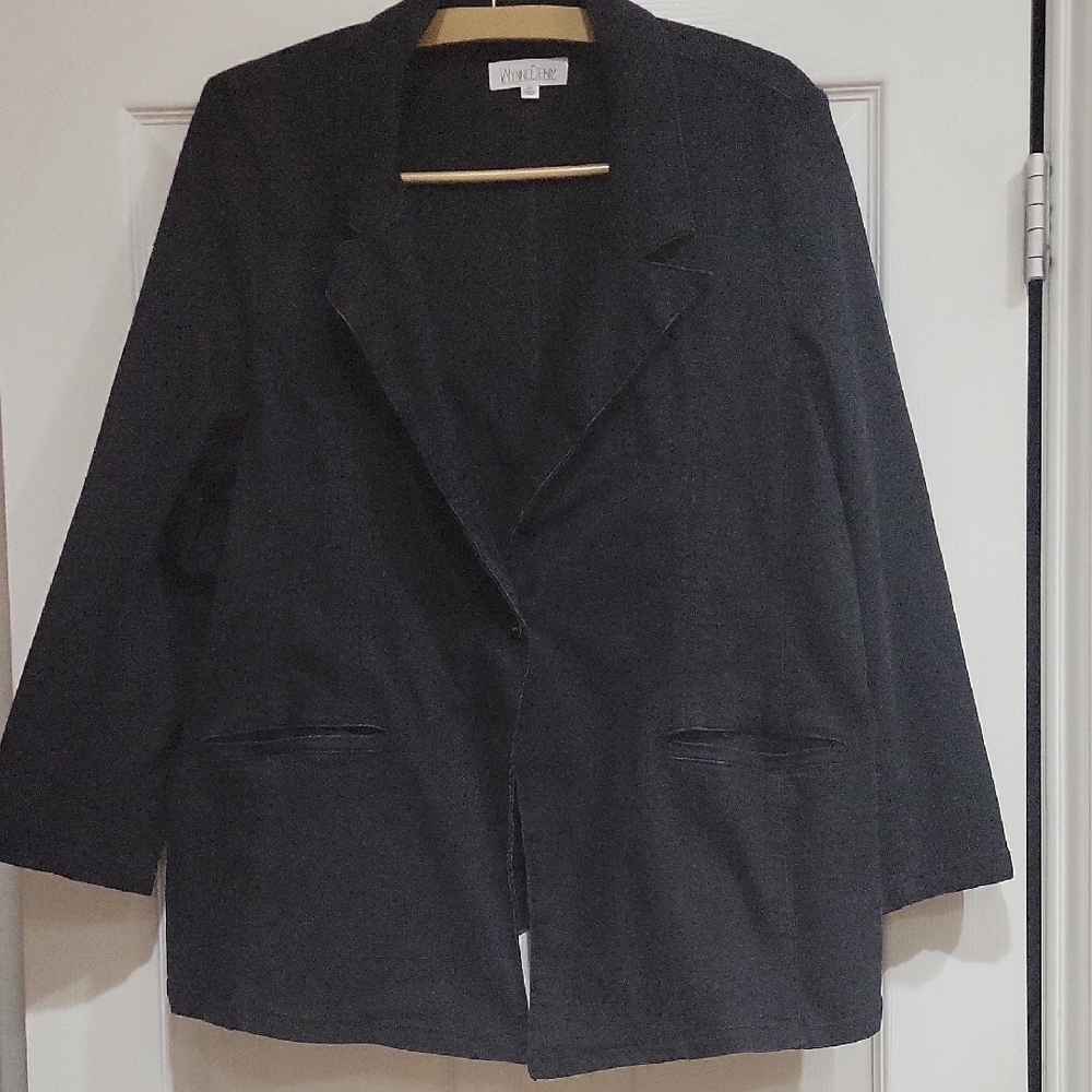Wynne DENIM Blazer With Pockets